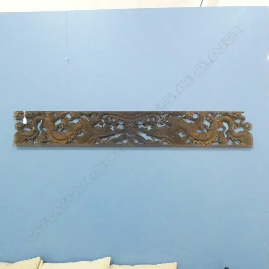 ORIENTAL CARVED PANEL L.1420mm