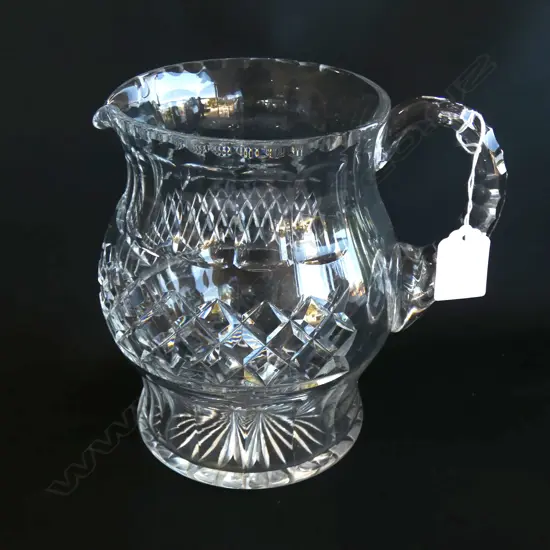 CRYSTAL WATER JUG H. 170MM