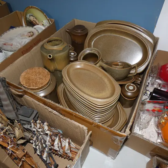 BOX LOT TEMUKA DINNER WARE