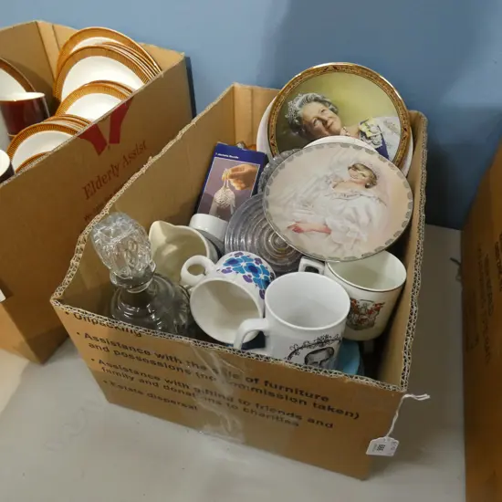 BOX LOT ASST. CERAMICS