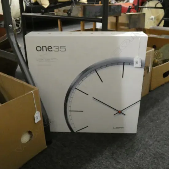 LG LEFF WALL CLOCK - IN ORIGINAL BOX & UNOPENED 