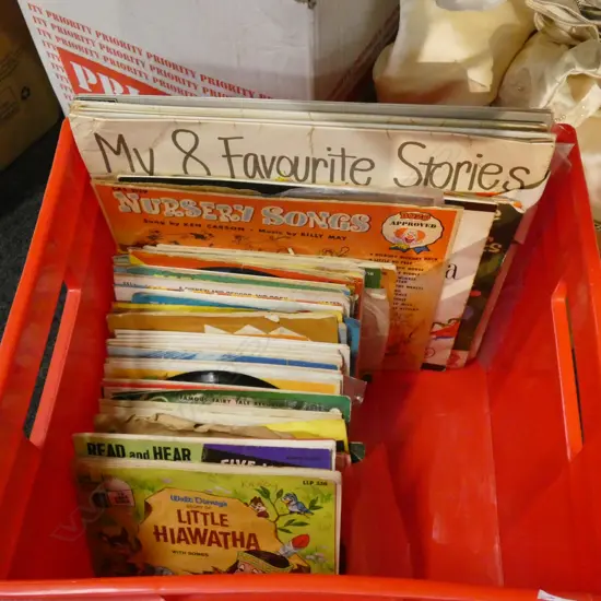 CRATE OLD EP & LP CHILDRENS RECORDS 