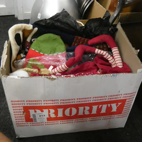 BOX ASST NEW ADVENT CALENDAR DOLLS & CHRISTMAS STOCKINGS