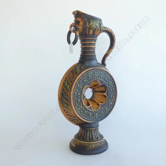 LG WEST GERMAN POTTERY JUG H. 590MM