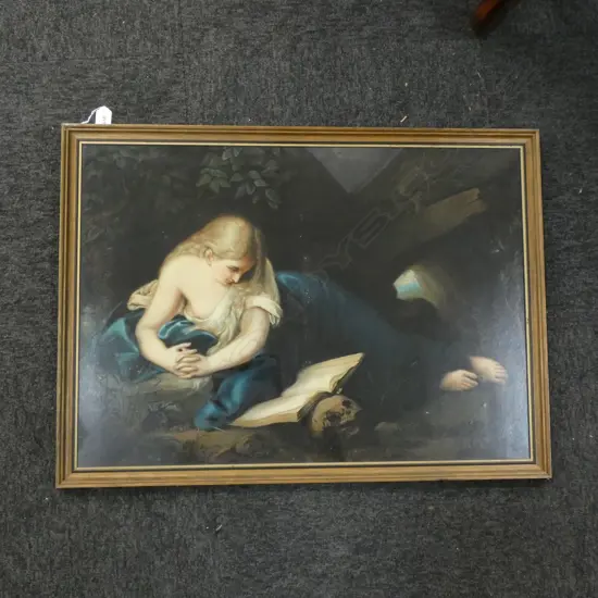 CLASSICAL ITALIAN NUDE LITHOGRAPH 500x700mm