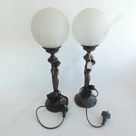 PR REPRO ART NOUVEAU TABLE LAMPS H 470MM