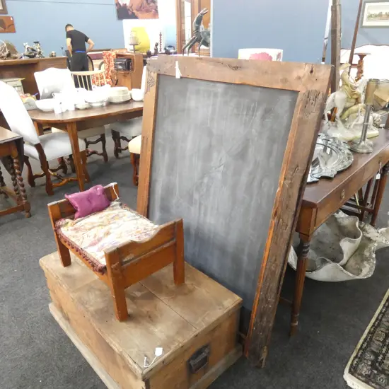 LARGE FRAMED MENU BLACKBOARD 1350x1130mm