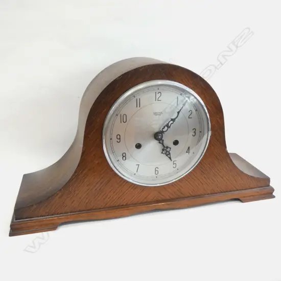 OAK MANTEL CLOCK 