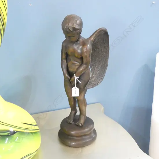 BRONZE BOY ANGEL H.480mm
