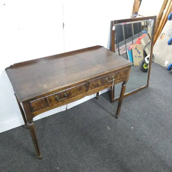 SIDE TABLE & MIRROR 920x665mm