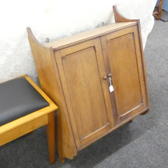 ANTIQUE WALL CABINET...