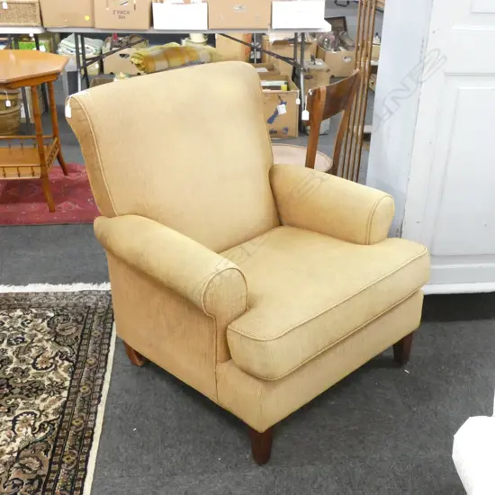 DAVID SHAW UPHOLSTERED CHAIR 