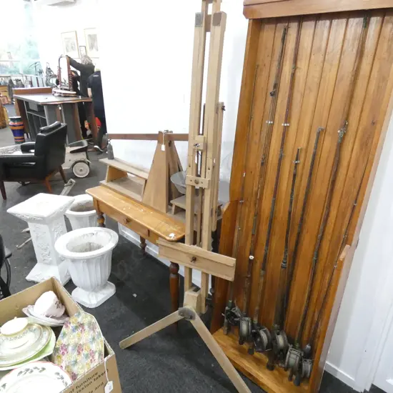 ARTISTS WOODEN EASEL H.1560mm