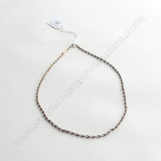 (6160) ANTIQUE 9CT CHAIN PRINCE-OF-WALES DESIGN  9.7 GMS
