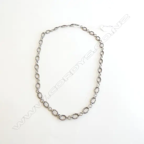 STG SILVER NECKLACE 62.7 GRAMS 