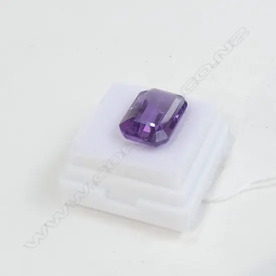 9.92CT OCTAGONAL AMETHYST 