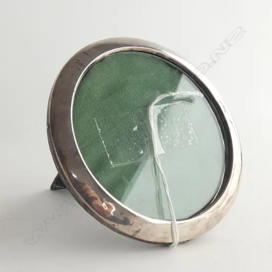STG SILVER PHOTO FRAME B'HAM 110mm dia