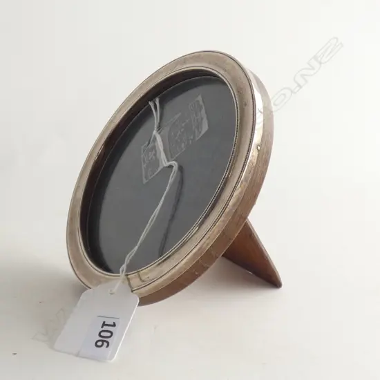 STG SILVER PHOTO FRAME B'HAM 1921 120mm dia