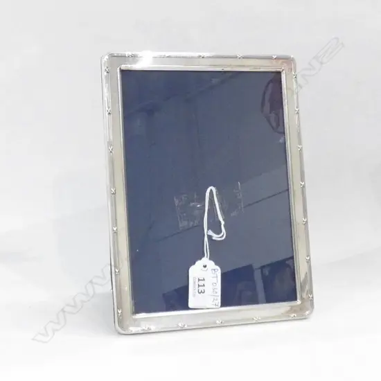 STG SILVER PHOTO FRAME SHEFFIELD 1991 205x115mm