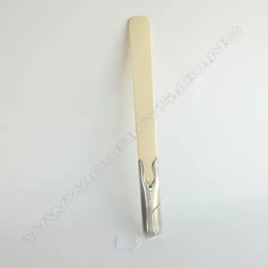 STG SILVER & IVORY PAPER KNIFE LONDON 1913