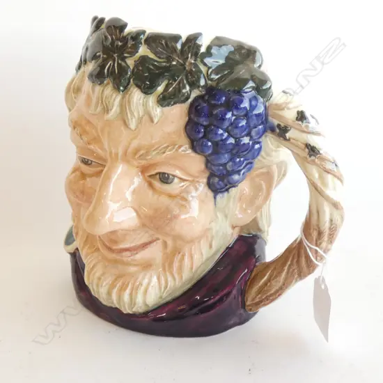 ROYAL DOULTON CHARACTER JUG 'BACCHUS' D6499 H. 190MM