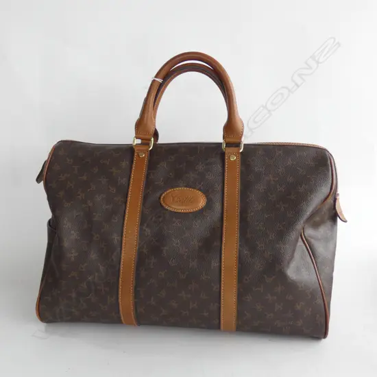 CATTLE’ TOKYO QUALITY MONOGRAM BOSTON BAG MADE BY ACE 