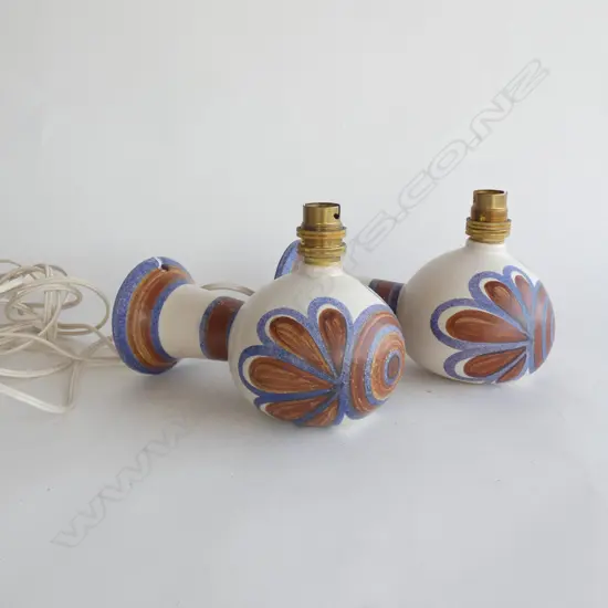 PR ANNEKE BORREN POTTERY WALL LAMPS WIRED L.200mm