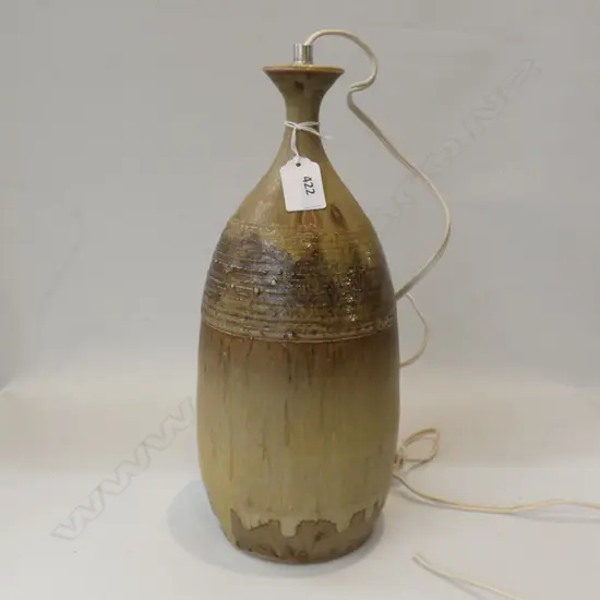 STUDIO POTTERY LAMP BASE H.315mm...