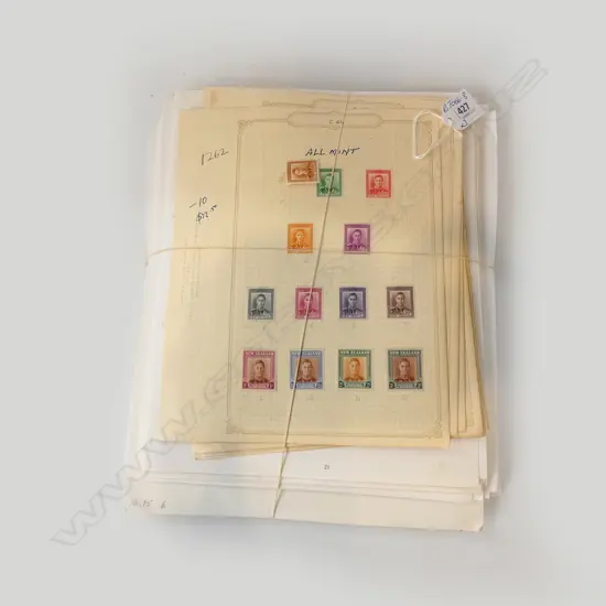 3 COLLECTIONS NZ STAMPS: 2 X PRE-DECIMAL. 1X DECIMAL