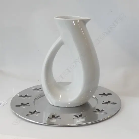 ALESSI TRAY AND DESIGNER JUG