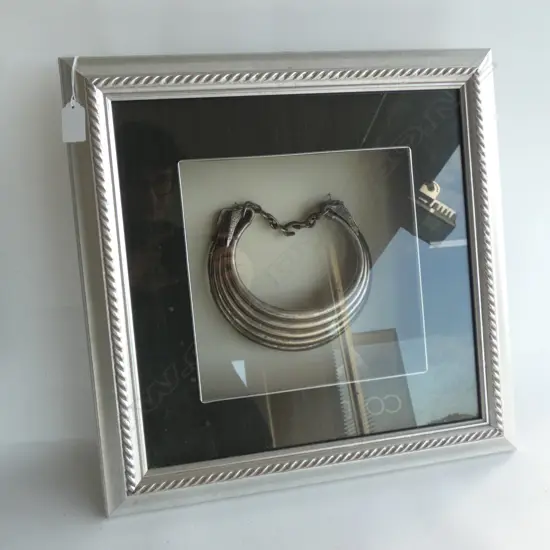 FRAMED TRIBAL NECKLACE 430x430mm overall