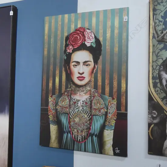 FRIDA KAHLO CANVAS PRINT 1020x665mm