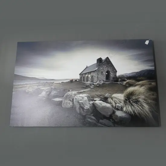 LARGE PRINT; CHURCH OF GOOD SHEPHERD, TEKAPO 740x1200mm