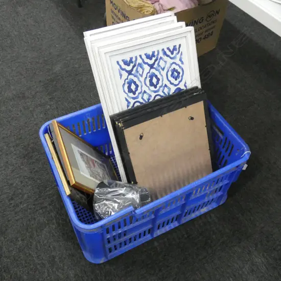 BOX LOT ASST. ARTWORKS; MARY TAYLOR WGTN PRINT ETC