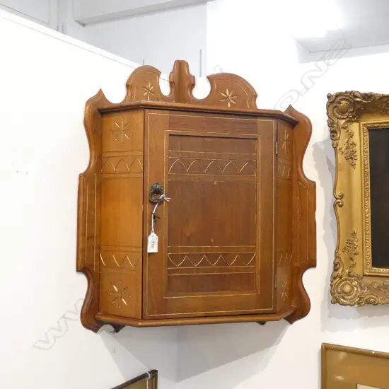 EDWARDIAN CORNER CABINET H.640mm