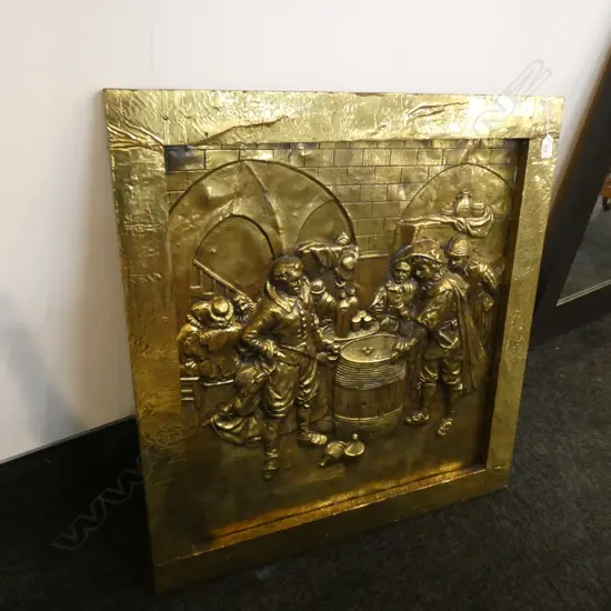 COPPER FIRE SCREEN 710 X 760MM