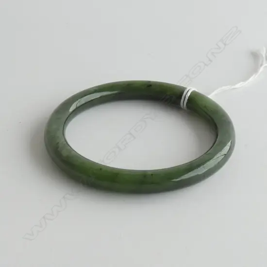 DEEP GREEN JADE BANGLE DIA.73mm