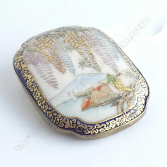 SATSUMA BROOCH