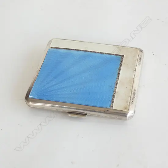 STG SILVER CIGARETTE CASE B'HAM 1933 108 GRAMS