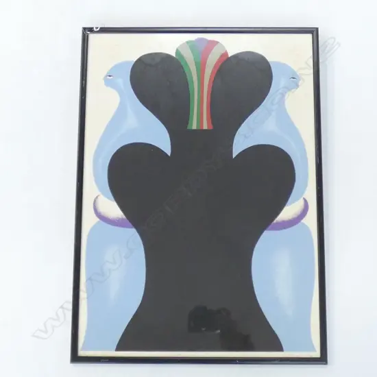 Jörg REMÉ (1941) SILKSCREEN 50/100 1970. 605 x 425mm