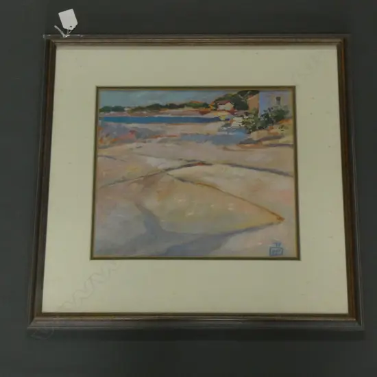 P. FEATHERSTONE 'THE ROOKS YUGOSLAVIA',GOUCHE, INITIALLED & DATED  '78 260 x 295mm