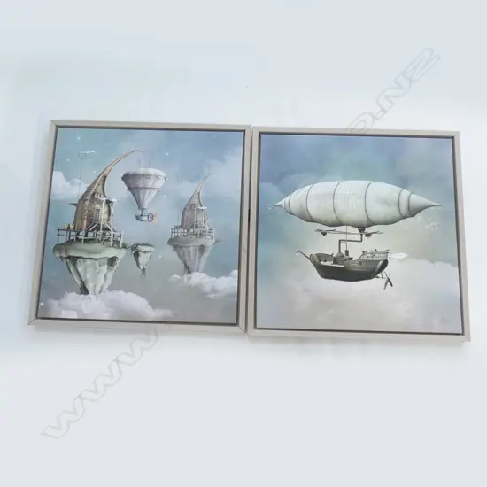 PR ART PRINTS ABSTRACT SCENES 550X550mm 