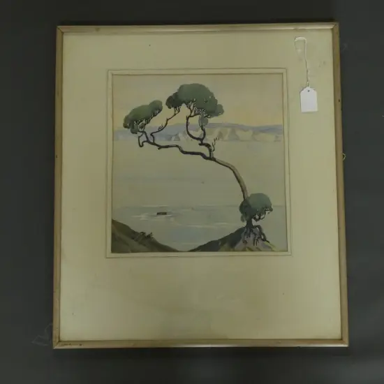 J.R. MOIR W/C 1943 'YOUNG NICKS HEAD' 265 X 250mm