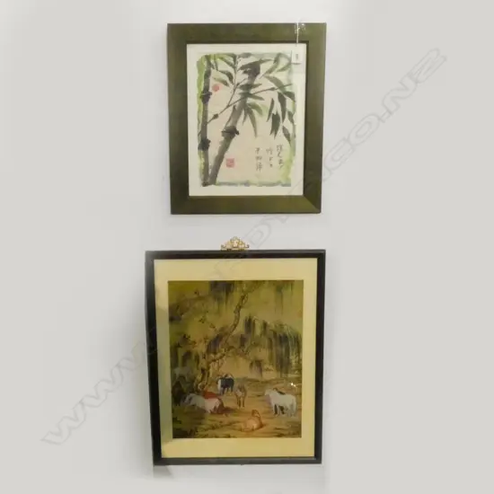 2 CHINESE PRINTS H570 W430