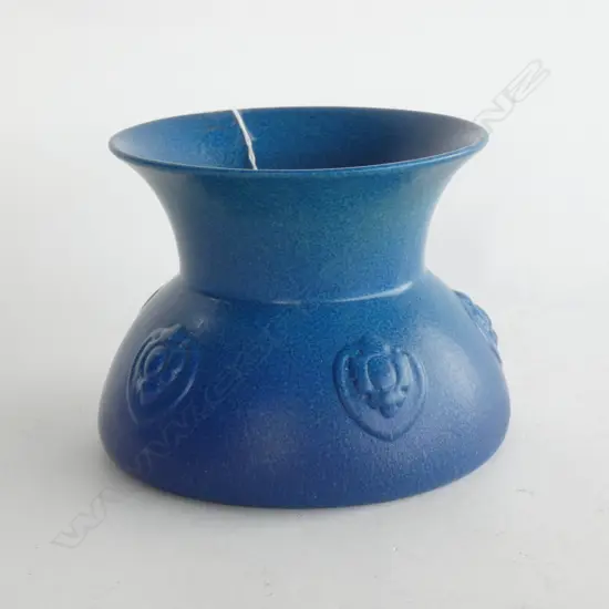 PILKINGTON'S ROYAL LANCASTRIAN BLUE VASE Dia.162mm