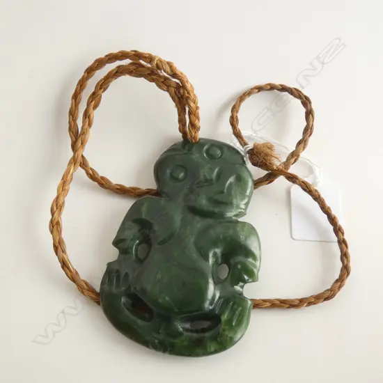  POUNAMU HEI TIKI. H.100mm