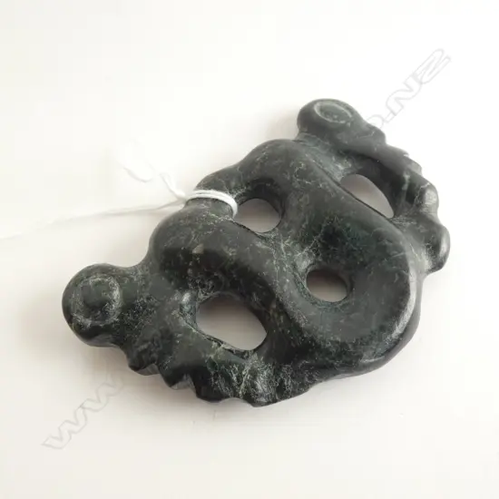  POUNAMU PEKAPEKA PENDANT W.80mm
