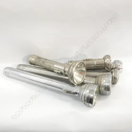 6 VINTAGE TORCHES L.380mm