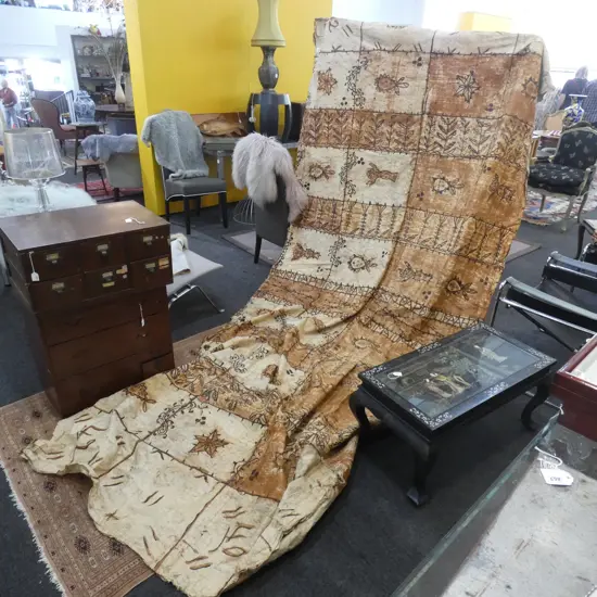 LARGE TAPA CLOTH 4.1 x 1.8m