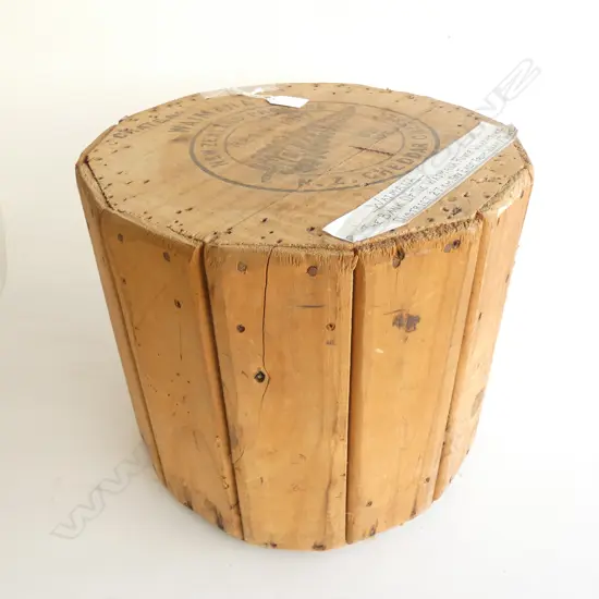 WAIMANA NZ CHEDDAR CHEESE CRATE 330mm dia